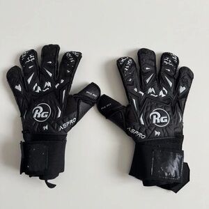 RG Aspro Black Goalkeeper Gloves